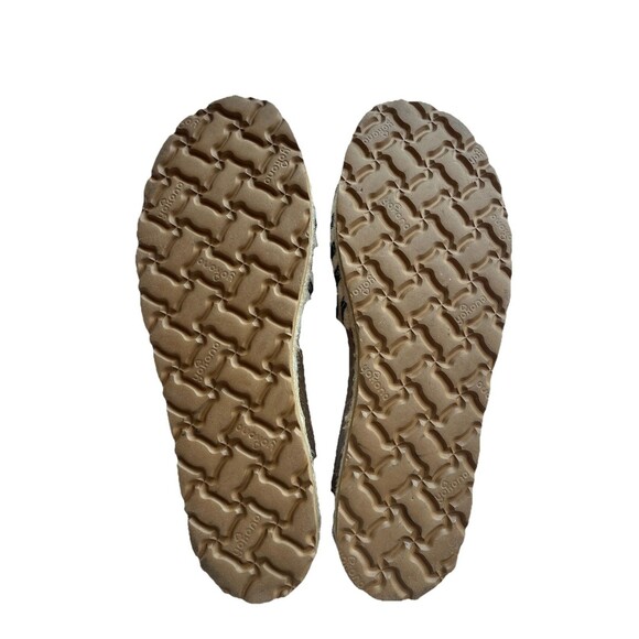 Yokono Zebra Cork & Rope Platform Slide Mule Sandals Women SZ  7.5 Made In Spain - Picture 6 of 9